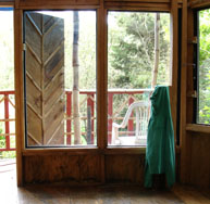 View out front windows